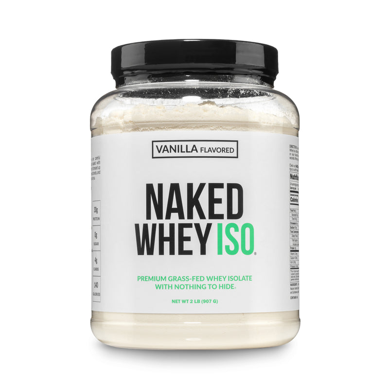 Vanilla Grass-Fed Whey Isolate Protein Powder - Vanilla