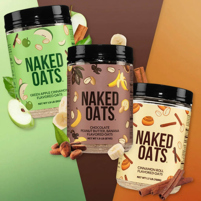 Chocolate Peanut Butter Banana Protein Oats - Chocolate PB Banana