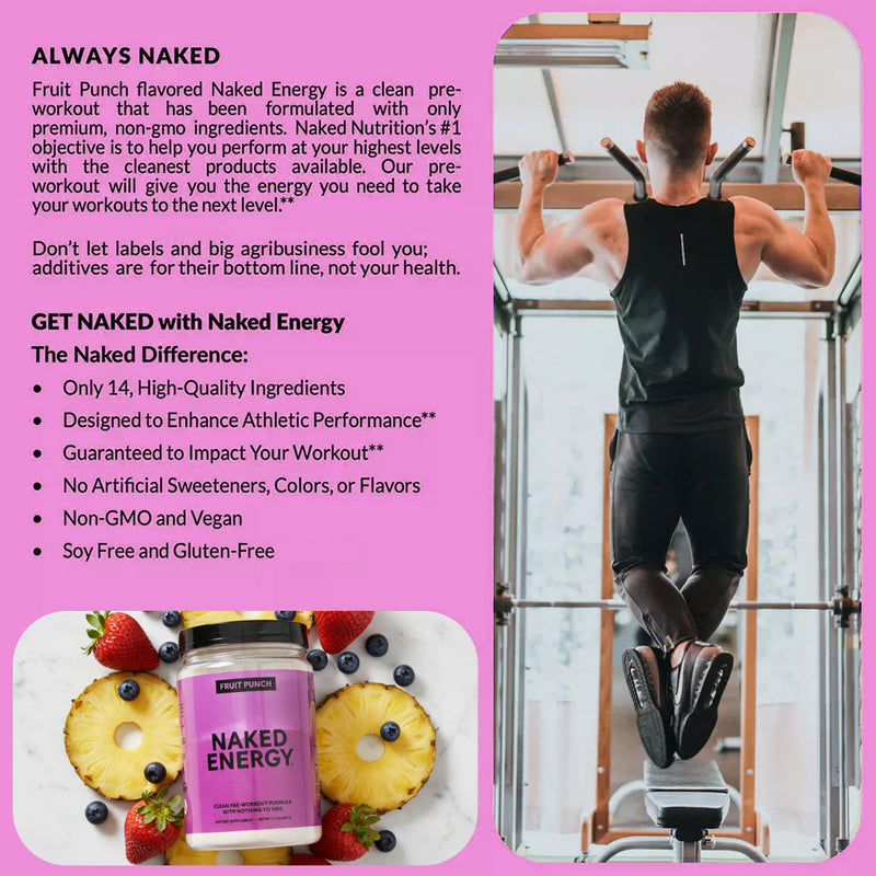 Fruit Punch Pre Workout Supplement - Fruit Punch