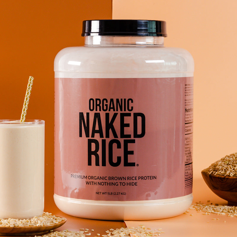 Organic Brown Rice Protein Powder 1lb - Unflavored 1LB