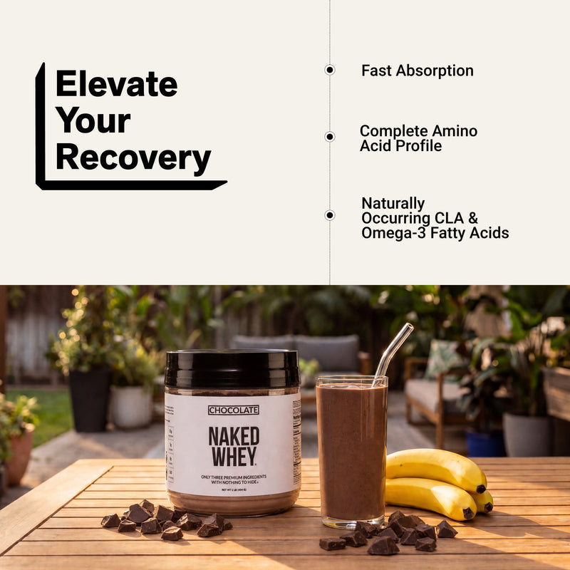 Chocolate Whey Protein Powder 1lb - Chocolate