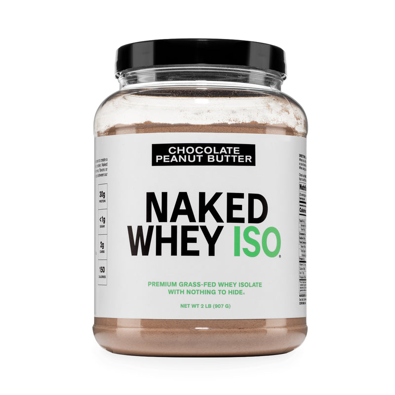 Chocolate Peanut Butter Grass-Fed Whey Isolate Protein Powder - Chocolate Peanut Butter