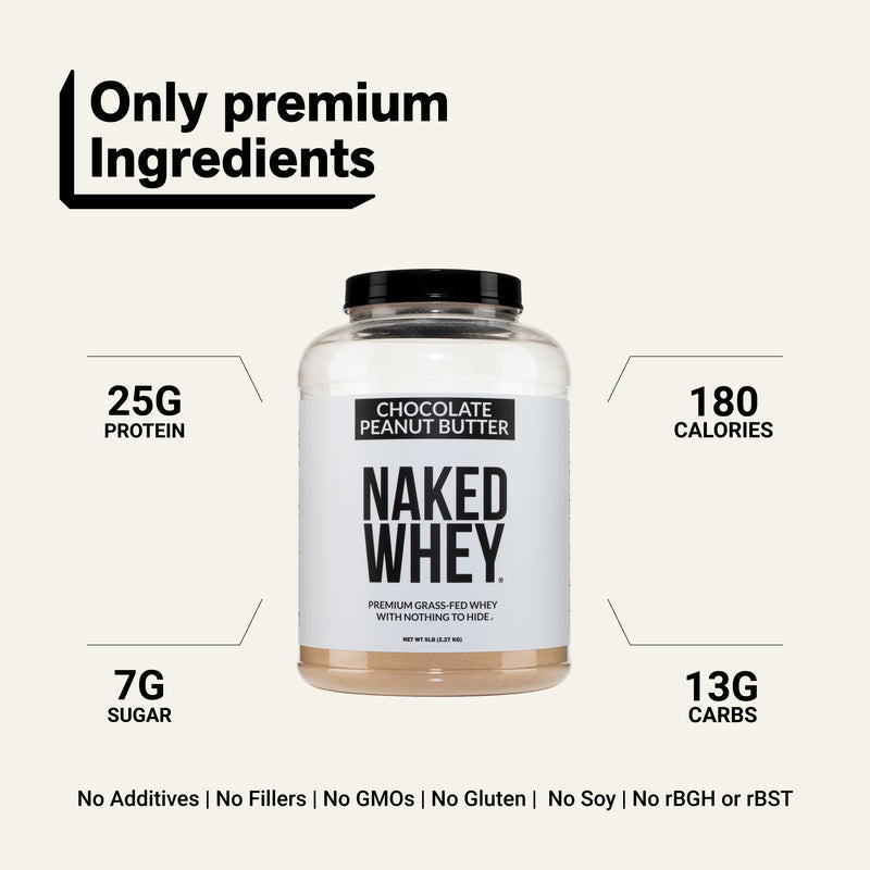 Chocolate Peanut Butter Whey Protein Powder - Chocolate PB