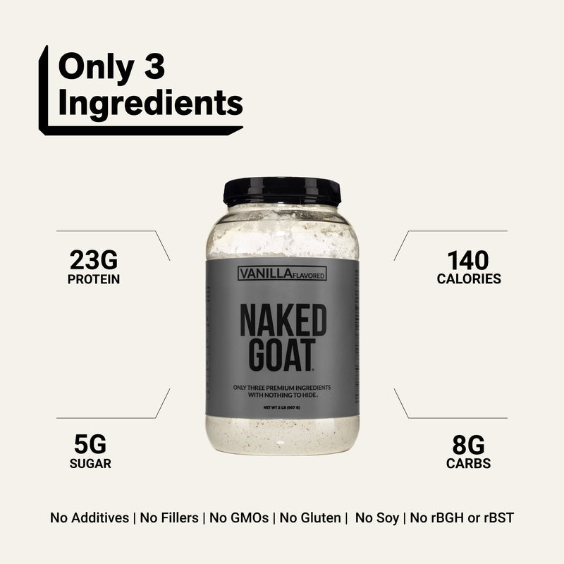 Vanilla Goat Whey Protein Powder - Vanilla