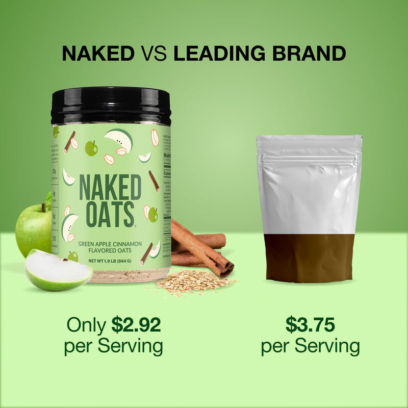 Green Apple Cinnamon Protein Oats - Green Apple Cinnamon