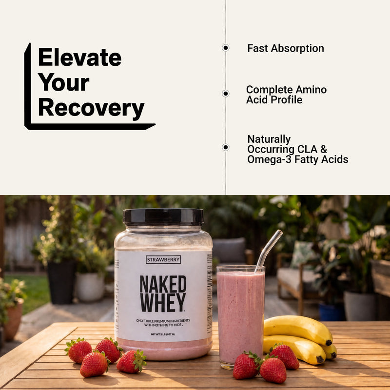 Strawberry Whey Protein Powder - Strawberry