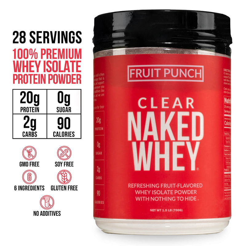 Fruit Punch Whey Protein Isolate - Fruit Punch