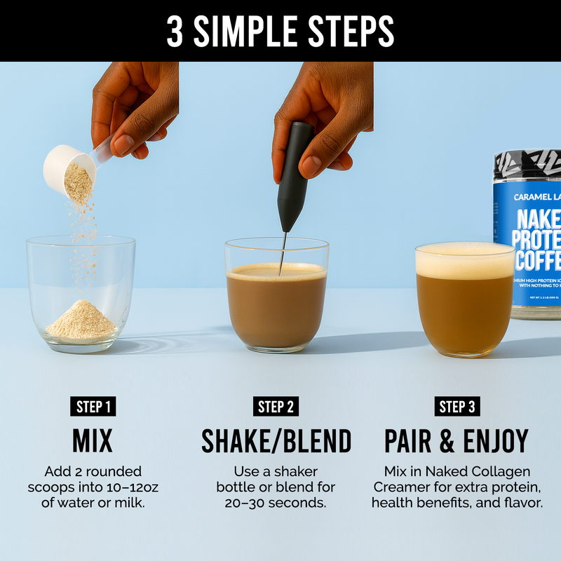 Caramel Latte Protein Iced Coffee - Caramel Latte