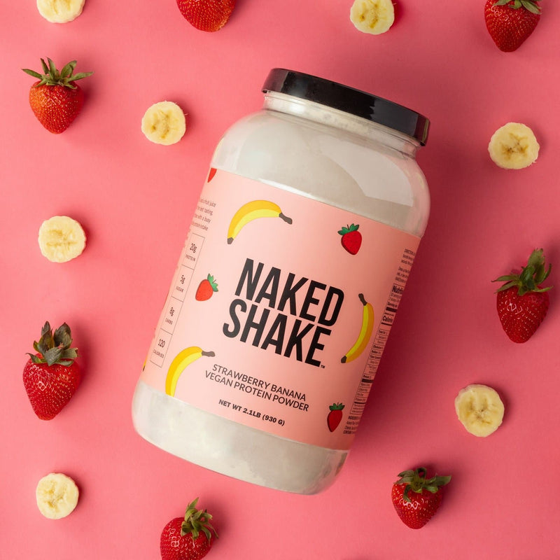 Strawberry Banana Protein Shake - Strawberry Banana