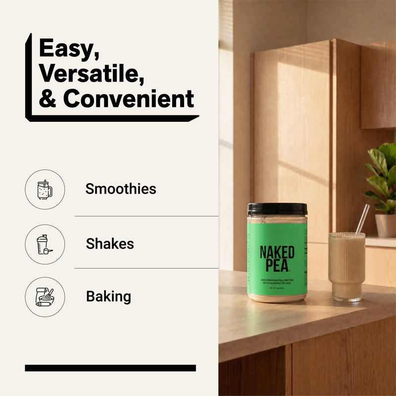 Pea Protein Powder 1lb - Unflavored