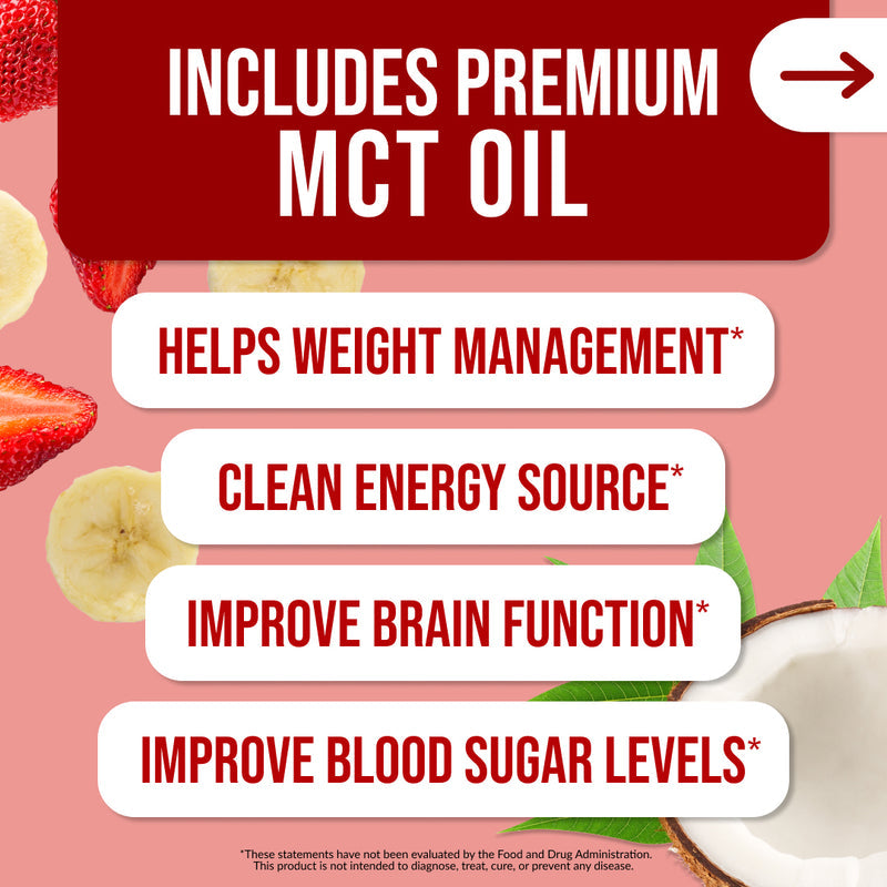 Strawberry Banana Protein Shake - Strawberry Banana