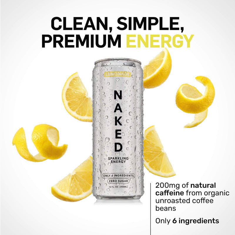 Lemonade Naked Sparkling Energy - Lemonade