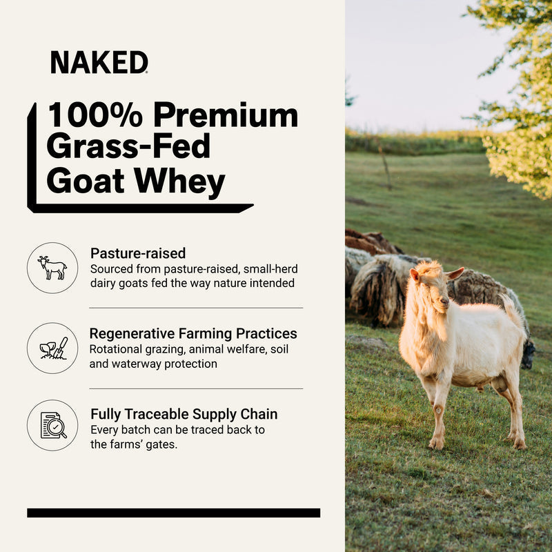 Vanilla Goat Whey Protein Powder - Vanilla