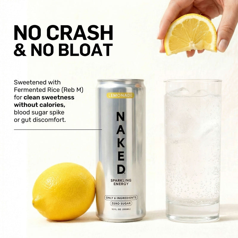 Lemonade Naked Sparkling Energy - Lemonade