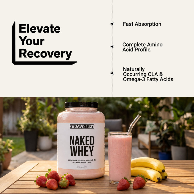 Strawberry Whey Protein Powder - Strawberry