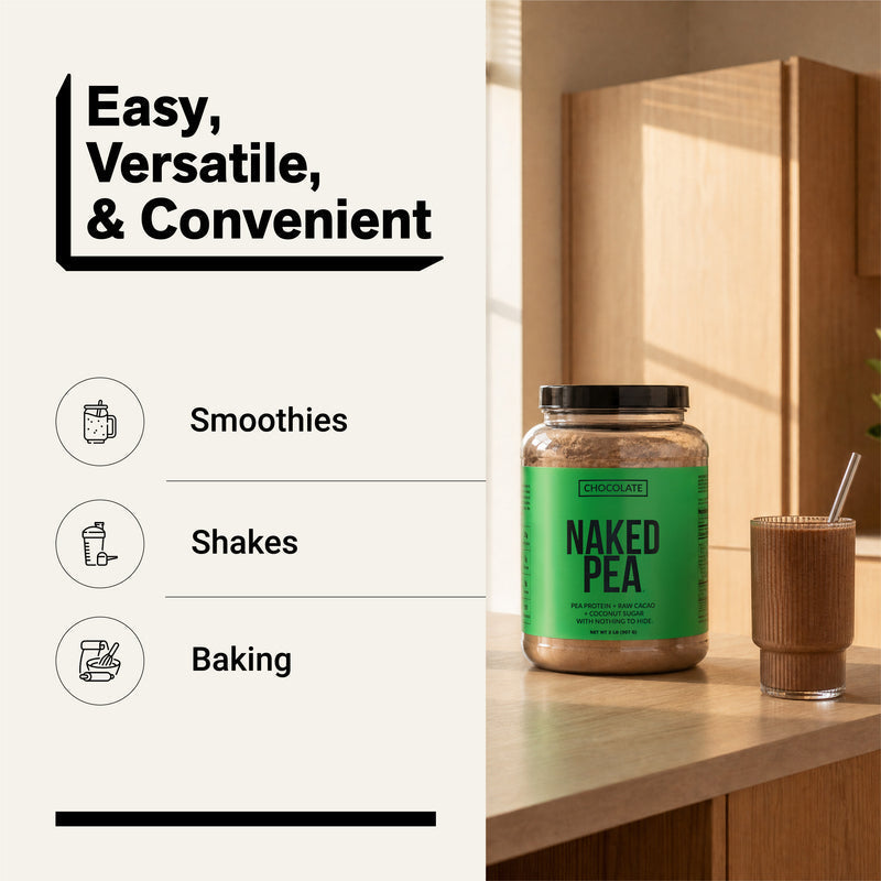Chocolate Pea Protein Powder - Chocolate