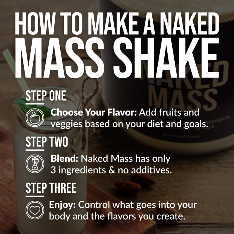 Mass Gainer Protein Supplement - Unflavored