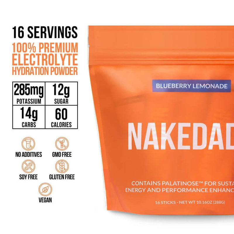 Electrolytes Powder Packets - Blueberry Lemonade - Blueberry Lemonade