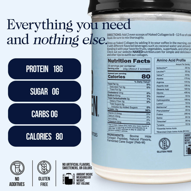 Caramel Collagen Peptides Powder - Caramel Collagen Peptides