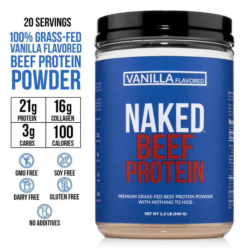 Vanilla Beef Protein Powder - Vanilla