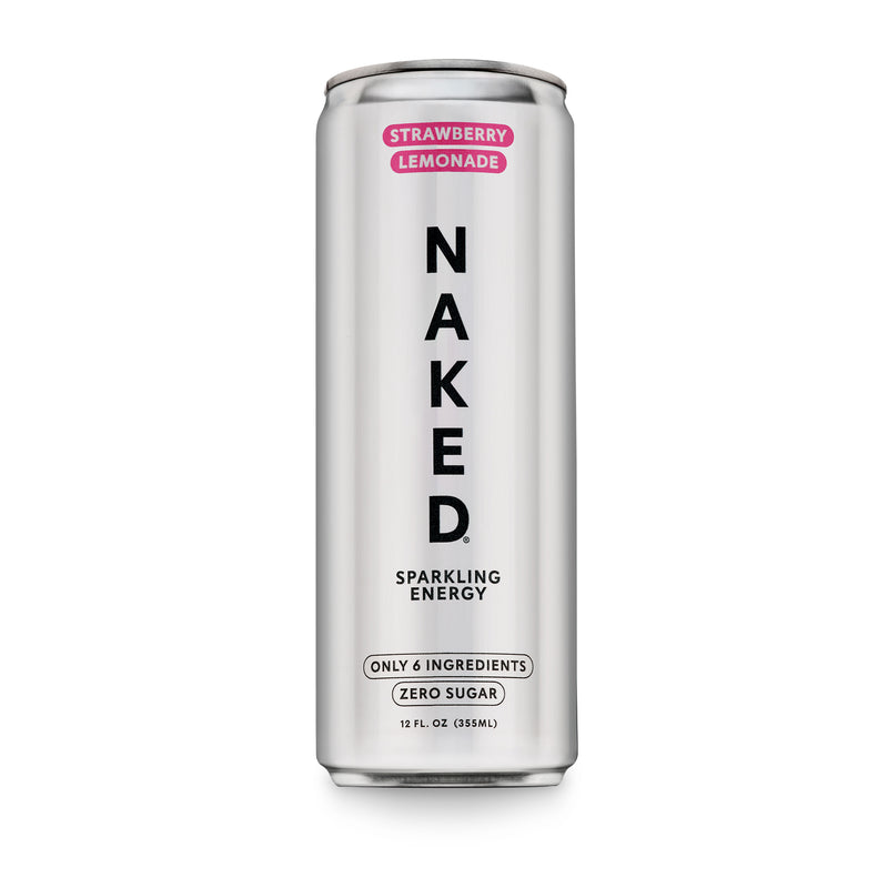 Strawberry Lemonade Naked Sparkling Energy - Strawberry Lemonade