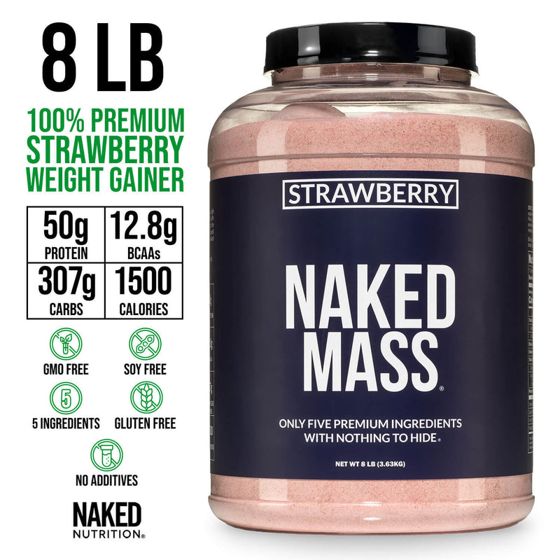 Strawberry Mass Gainer Protein Supplement - Strawberry
