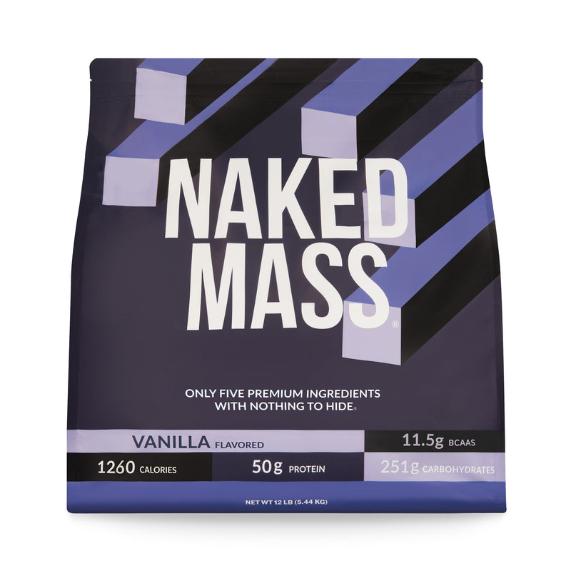 Vanilla Mass Gainer Protein Supplement - Vanilla 12LB