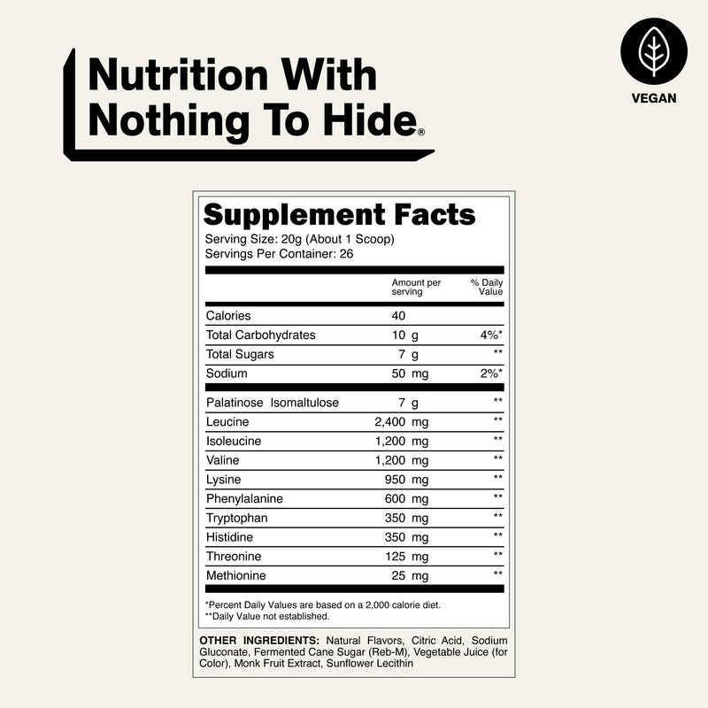 Strawberry Lemonade Essential Amino Acids Supplement - Strawberry EAA