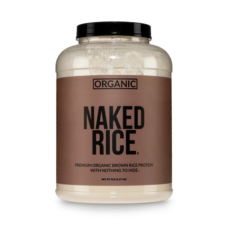 Organic Brown Rice Protein Powder - 5LB Unflavored