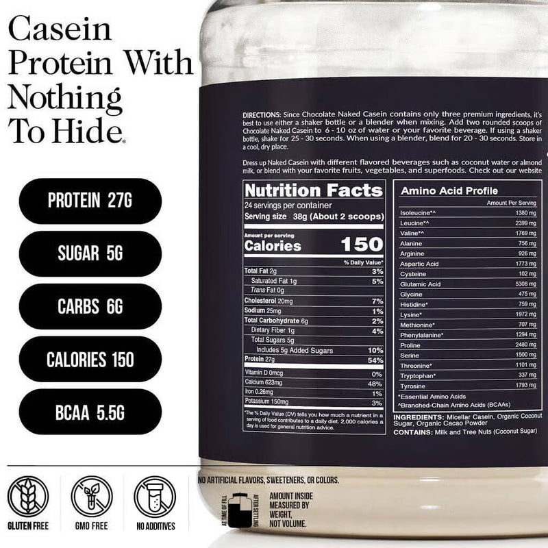 Chocolate Casein Protein Powder - Chocolate