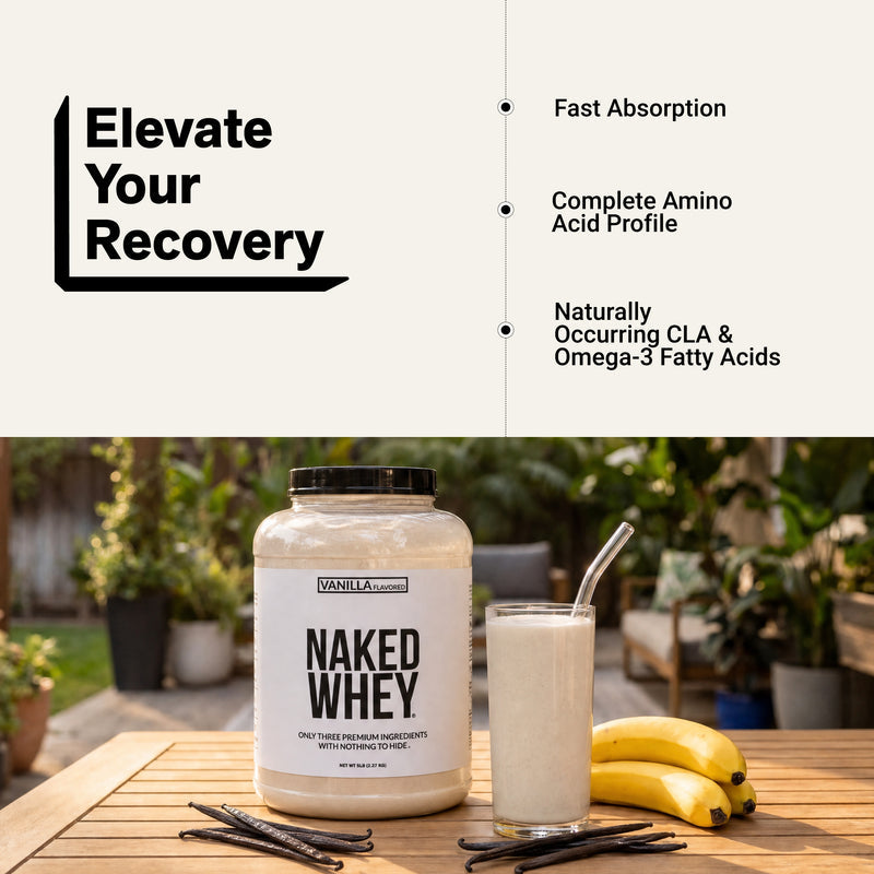Vanilla Whey Protein Powder - Vanilla