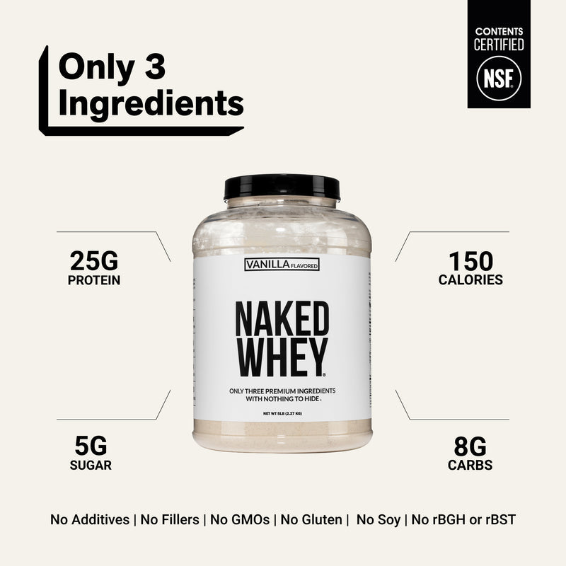 Vanilla Whey Protein Powder - Vanilla