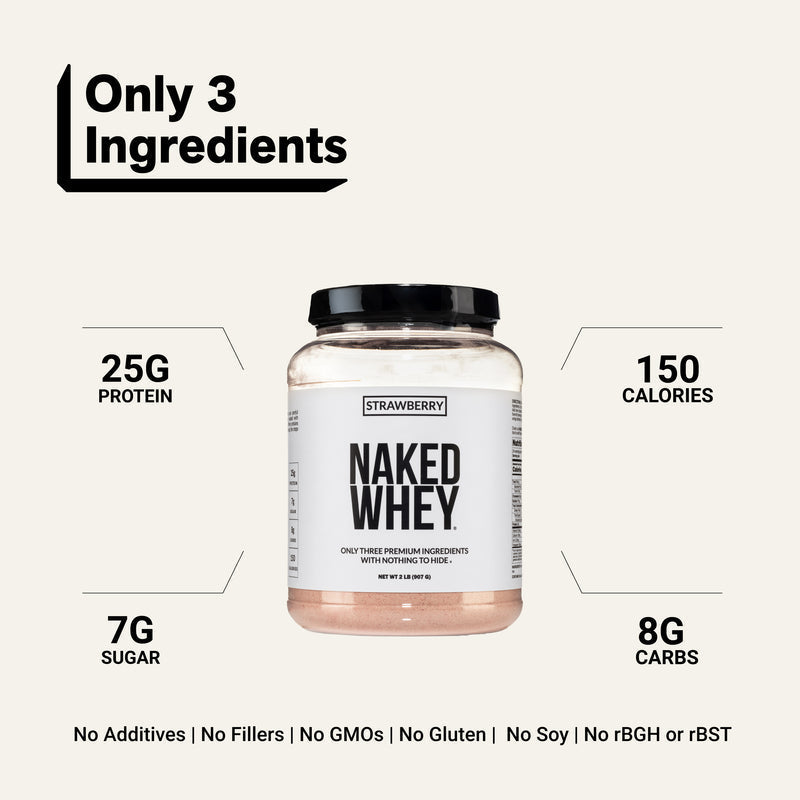 Strawberry Whey Protein Powder - Strawberry
