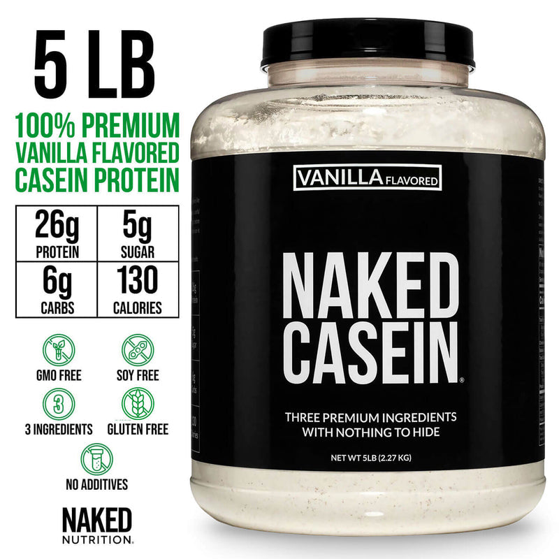 Vanilla Casein Protein Powder - Vanilla