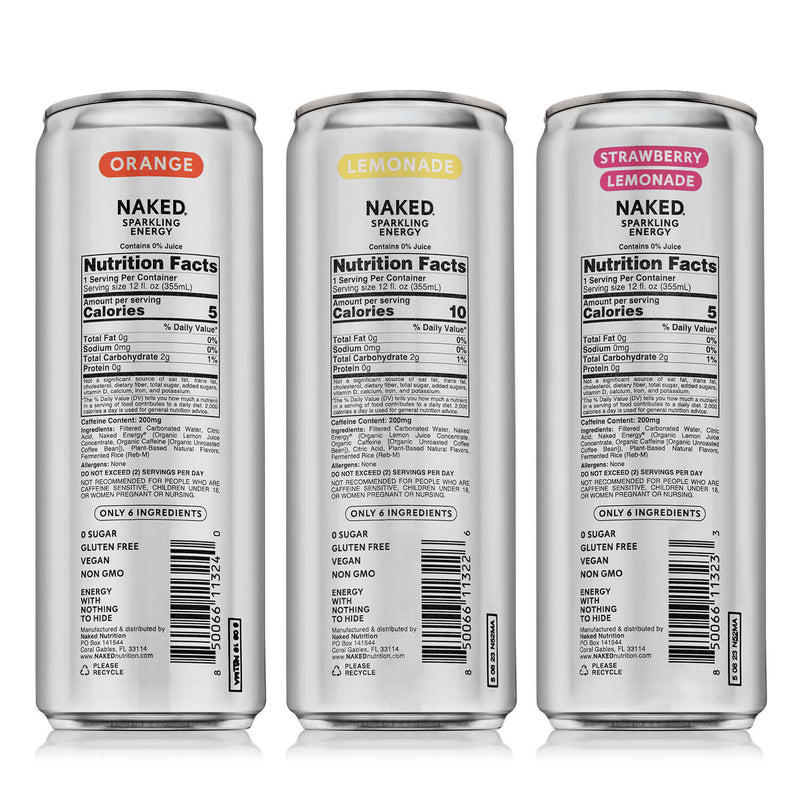 Sparkling Energy Sample Kits - Sample Pack