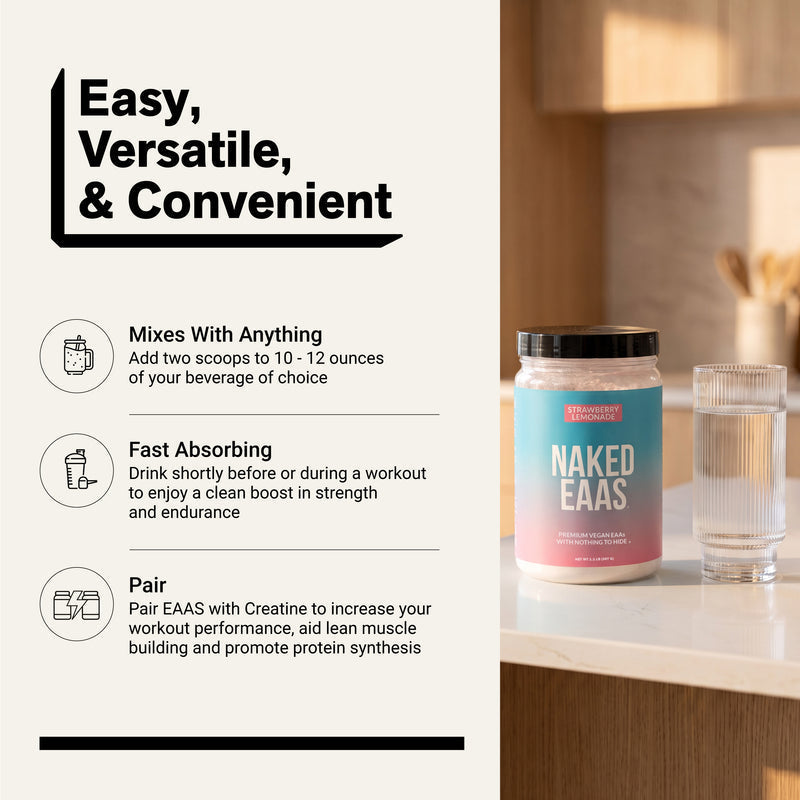Strawberry Lemonade Essential Amino Acids Supplement - Strawberry EAA