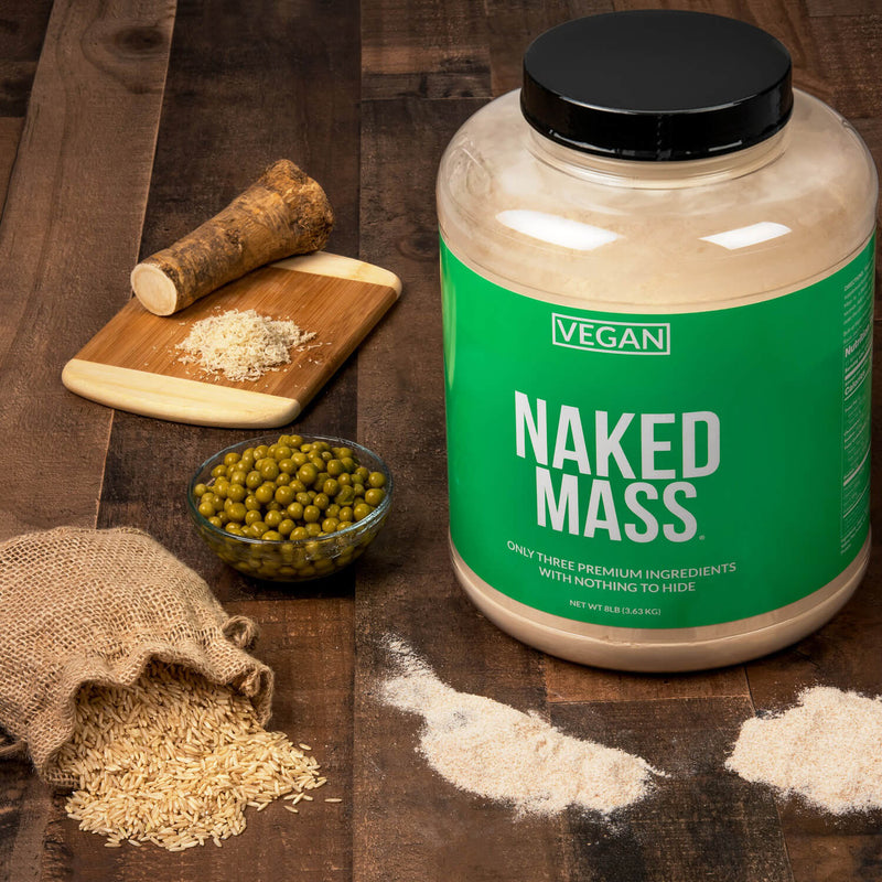 Vegan Mass Gainer Supplement - Unflavored (Vegan)