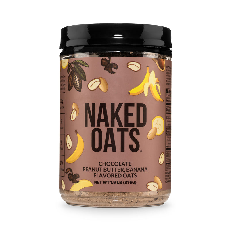 Chocolate Peanut Butter Banana Protein Oats - Chocolate PB Banana
