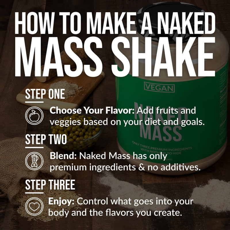 Double Chocolate Vegan Mass Gainer Supplement - Double Chocolate (Vegan)