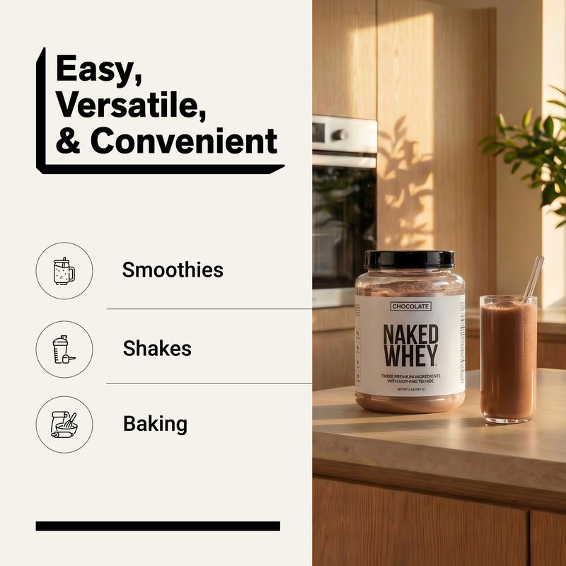 Chocolate Whey Protein Powder - Chocolate