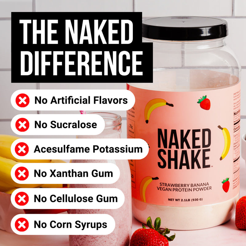 Strawberry Banana Protein Shake - Strawberry Banana