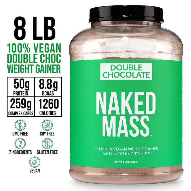Double Chocolate Vegan Mass Gainer Supplement - Double Chocolate (Vegan)
