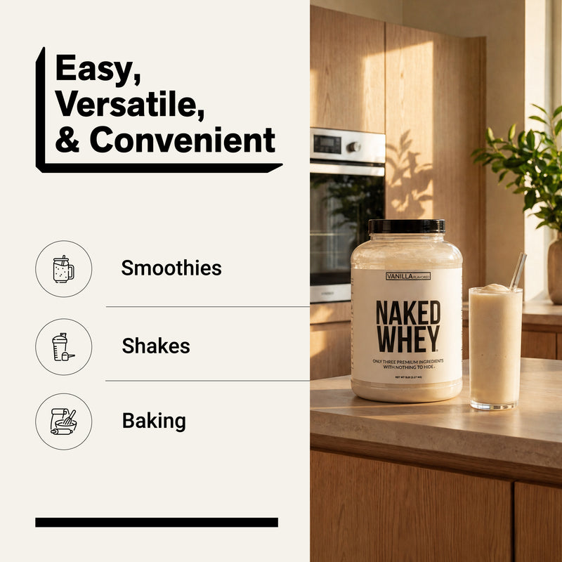 Vanilla Whey Protein Powder - Vanilla