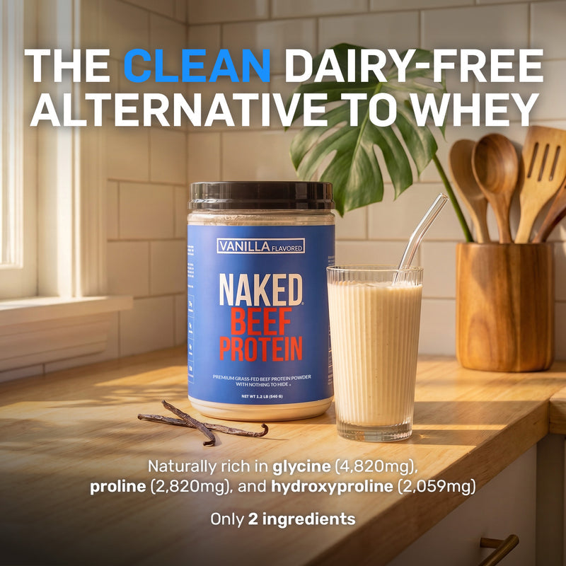 Vanilla Beef Protein Powder - Vanilla