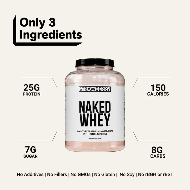 Strawberry Whey Protein Powder - Strawberry