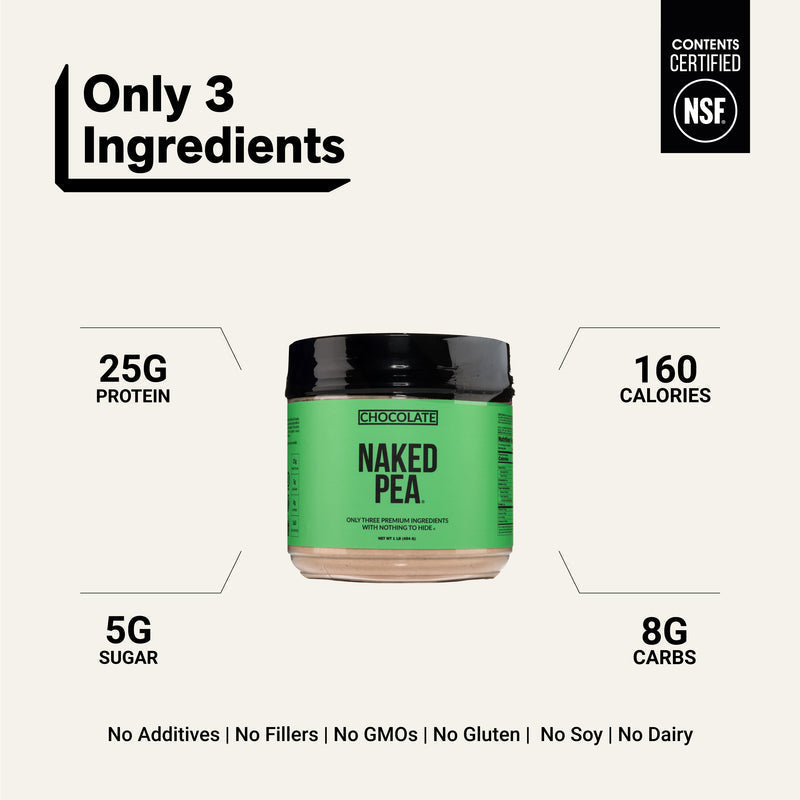 Chocolate Pea Protein Powder - Chocolate