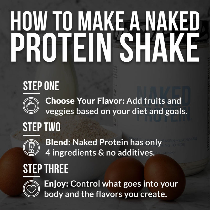 Protein Powder Blend - 1LB Egg Whey & Casein Protein Blend - 1LB