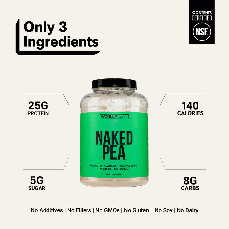 Vanilla Pea Protein Powder - Vanilla