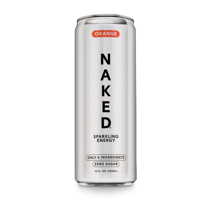 Orange Naked Sparkling Energy - Orange