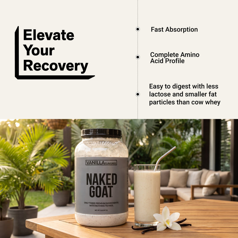 Vanilla Goat Whey Protein Powder - Vanilla
